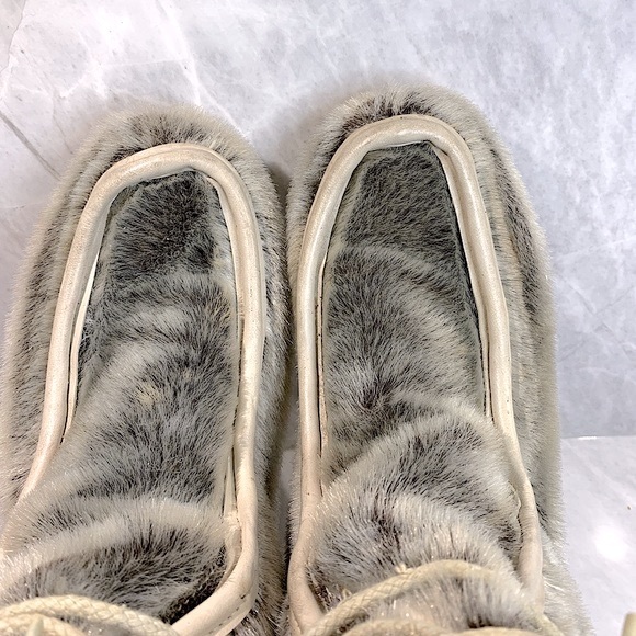 Vintage Drifters new old stock faux seal boots with ‘shearling’ interior size 7 - Picture 2 of 7